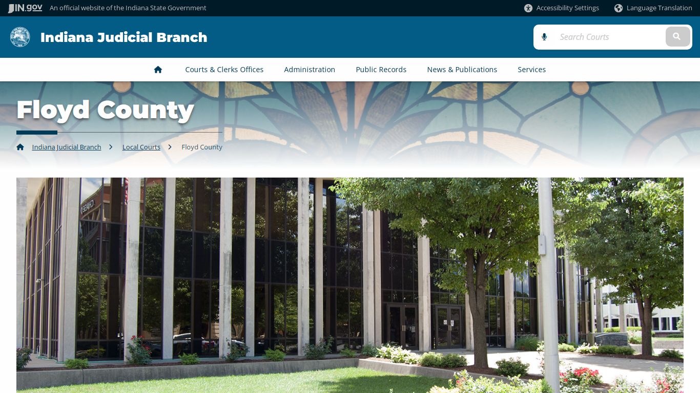 Indiana Judicial Branch: Floyd County - Courts